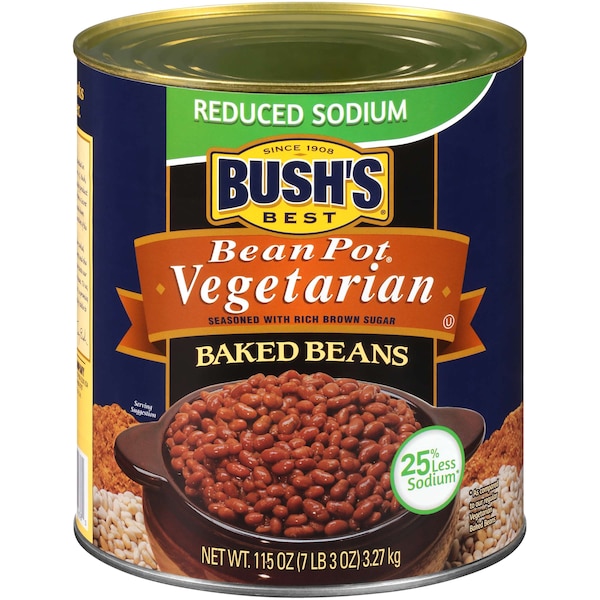 Bushs Best Bush's Best Reduced Sodium Bean Pot Vegetarian Baked Beans